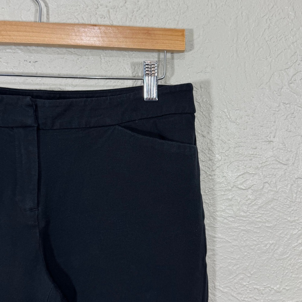 Halogen Cropped Dress Pants Trousers 8 Capri Stretch Minimalist Career Business - Picture 3 of 11